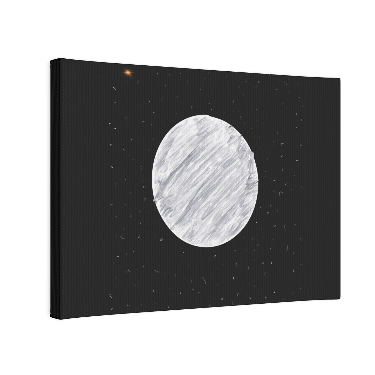 The Moon Canvas Tile