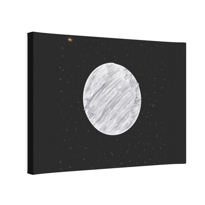 The Moon Canvas Tile