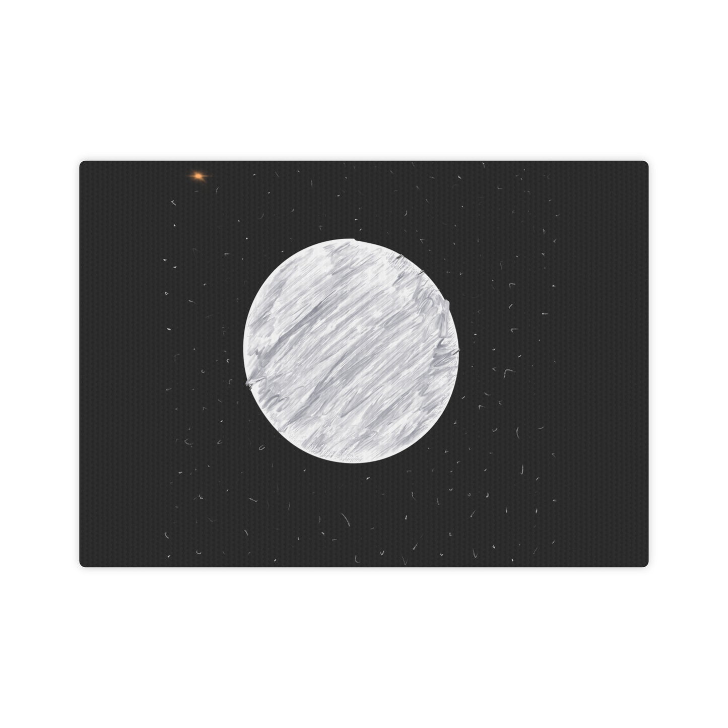 The Moon Canvas Tile